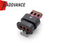 Sealed 3 Pin Female 2208316-1A Tyco AMP Connector For VW