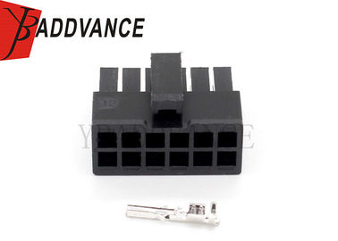 Crimp Termination 12 Pin Male Connector 3mm Pitch 43025-1200 2 Row For Cars