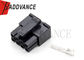 Female 8 Pin Automotive Connector Sealed Adapter Waterproof 43025-0800 Black Color